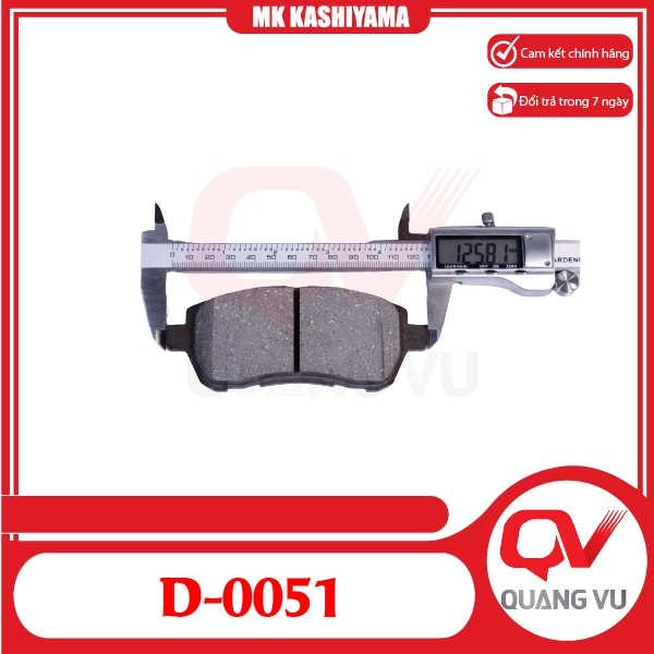 Bố thắng trước Ford Fiesta Mazda 2 Suzuki Ertiga D-0051 - 02