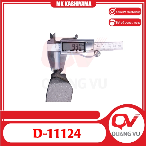 Bố thắng trước MK Kashiyama D-11124 cho Daewoo Lacetti - 02