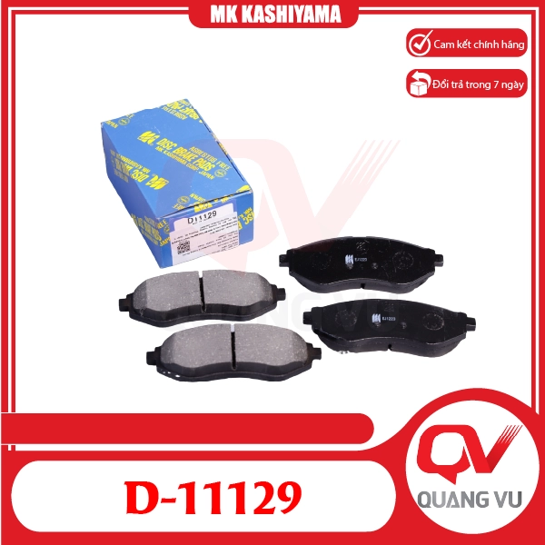 Bố thắng trước Daewoo Gentra Chevrolet Spark D-11129 - 01