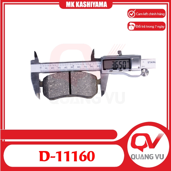 Bố thắng sau Hyundai i20, Kia Forte, Kia Morning D-11160 - 02