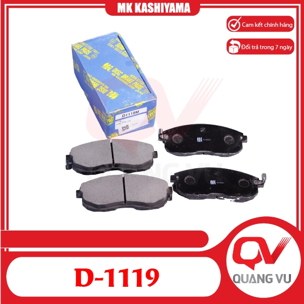 Bố thắng trước MK Kashiyama cho Nissan Juke, Teana D-1119 - 01