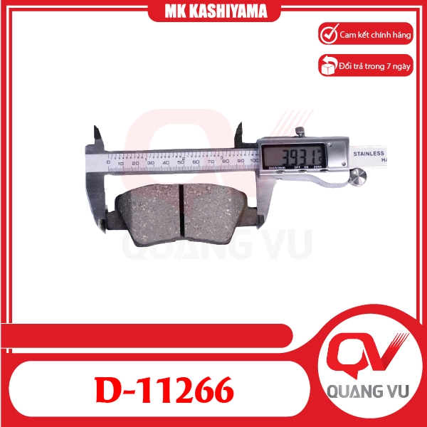 Bố thắng sau Hyundai Accent, Kia Rio, Kia Soluto D-11266 - 02