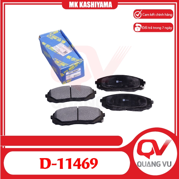 Bố thắng trước Kia Sedona MK Kashiyama D-11469 - 01