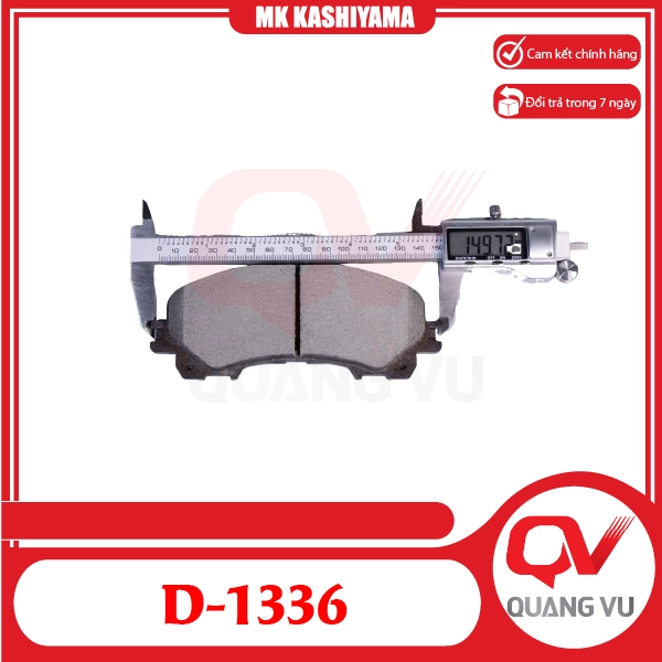 Bố thắng trước Nissan X Trail Chevrolet Trailblazer D-1336 - 02