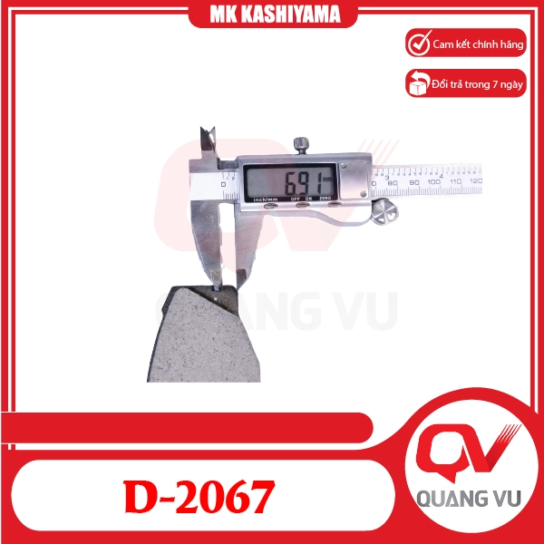 Bố thắng trước Toyota Crown MK Kashiyama D-2067 - 02