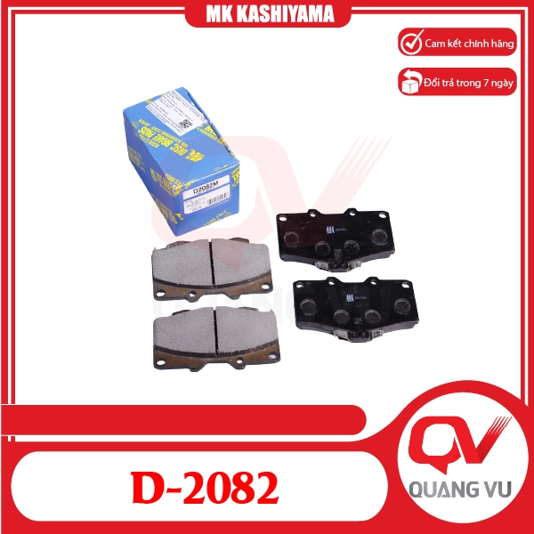 Bố thắng trước Toyota 4Runner, Hilux D-2082 MK Kashiyama - 01