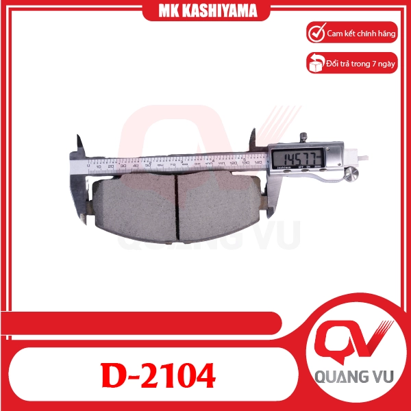 Bố thắng trước Toyota Hiace MK Kashiyama D-2104 chính hãng - 02