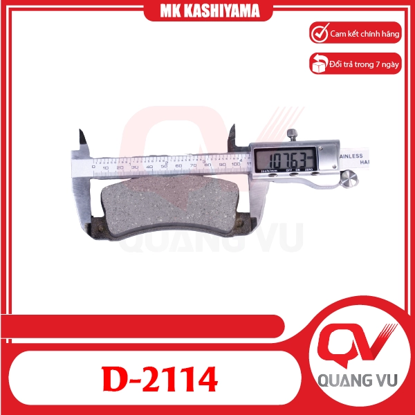 Bố thắng sau Toyota Camry D-2114 MK Kashiyama chính hãng - 02
