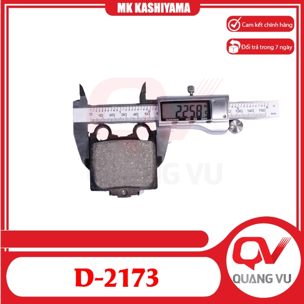 Bố thắng sau Lexus GS SC MK Kashiyama D-2173 chính hãng - 02