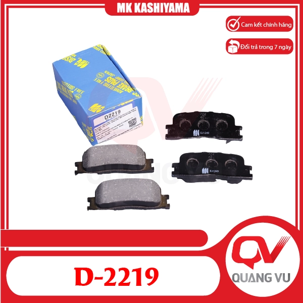 Bố thắng sau Toyota Camry ACV30 MK Kashiyama D-2219 - 01