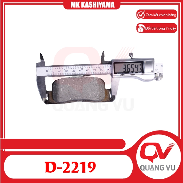 Bố thắng sau Toyota Camry ACV30 MK Kashiyama D-2219 - 02