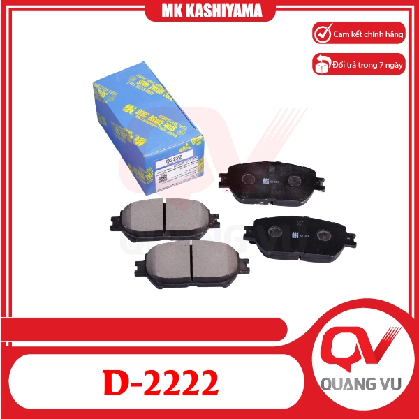 Bố thắng trước Toyota Camry ACV30 MK Kashiyama D-2222 - 01