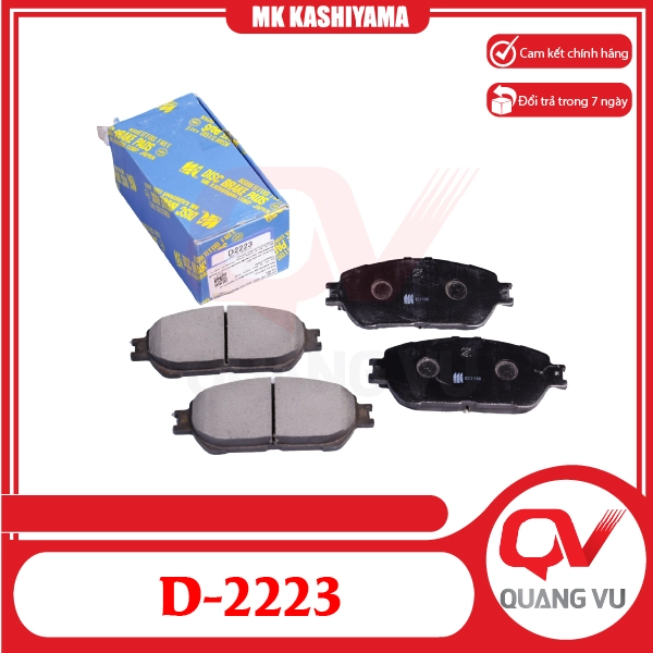 Bố thắng trước Toyota Sienna MK Kashiyama D-2223 chính hãng - 01