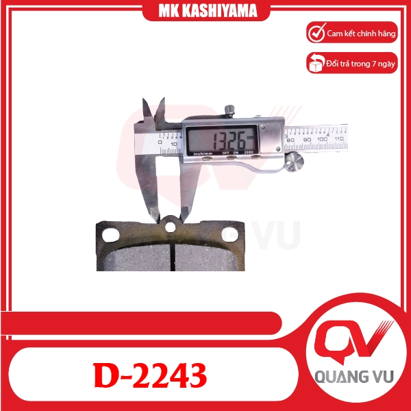 Bố thắng sau Lexus GS IS MK Kashiyama D-2243 chính hãng - 02