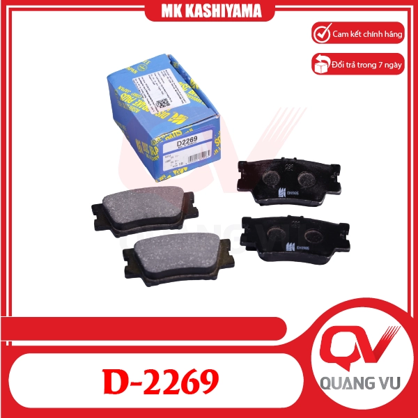 Bố thắng sau Toyota Camry MK Kashiyama D-2269 - 01