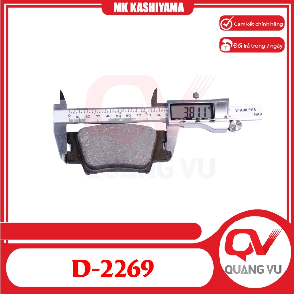 Bố thắng sau Toyota Camry MK Kashiyama D-2269 - 02