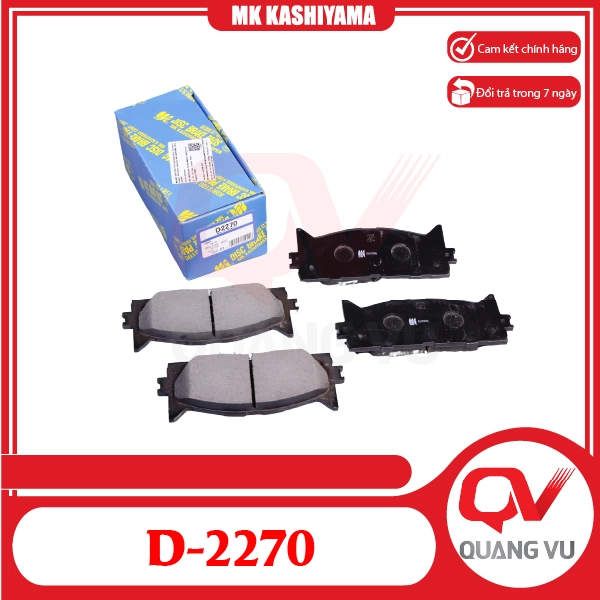 Bố thắng trước Toyota Camry ACV40 MK Kashiyama D-2270 - 01