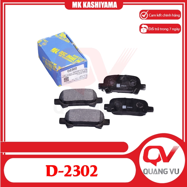 Bố thắng sau Toyota Highlander MK Kashiyama D-2302 - 01