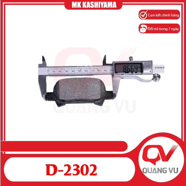 Bố thắng sau Toyota Highlander MK Kashiyama D-2302 - 02
