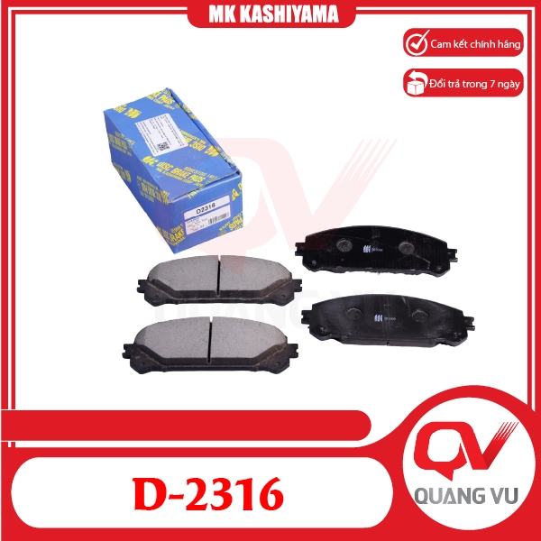 Bố thắng trước Lexus RX Toyota Sienna D-2316 MK Kashiyama - 01