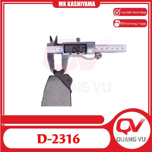 Bố thắng trước Lexus RX Toyota Sienna D-2316 MK Kashiyama - 02