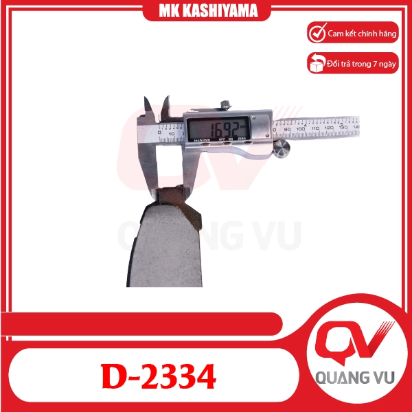 Bố thắng trước Toyota Venza MK Kashiyama D-2334 - 02