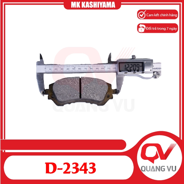 Bố thắng trước Toyota Vios MK Kashiyama D-2343 - 02
