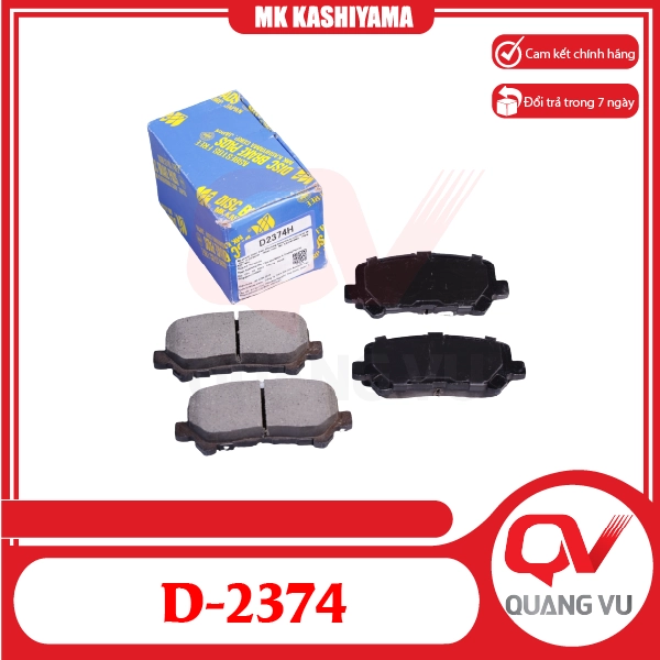 Bố thắng sau Toyota Hiace MK Kashiyama D-2374 chính hãng - 01