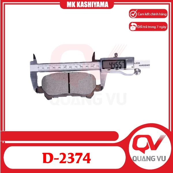 Bố thắng sau Toyota Hiace MK Kashiyama D-2374 chính hãng - 02