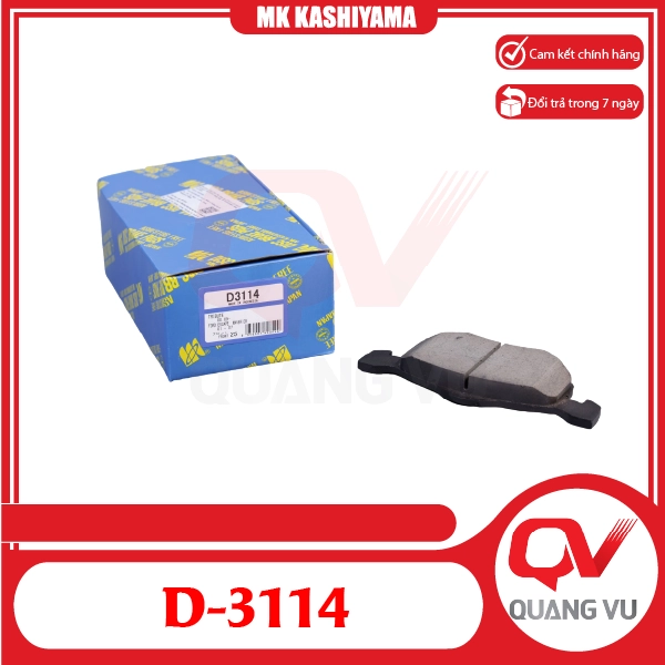 Bố thắng trước Ford Escape MK Kashiyama D-3114 chính hãng - 01