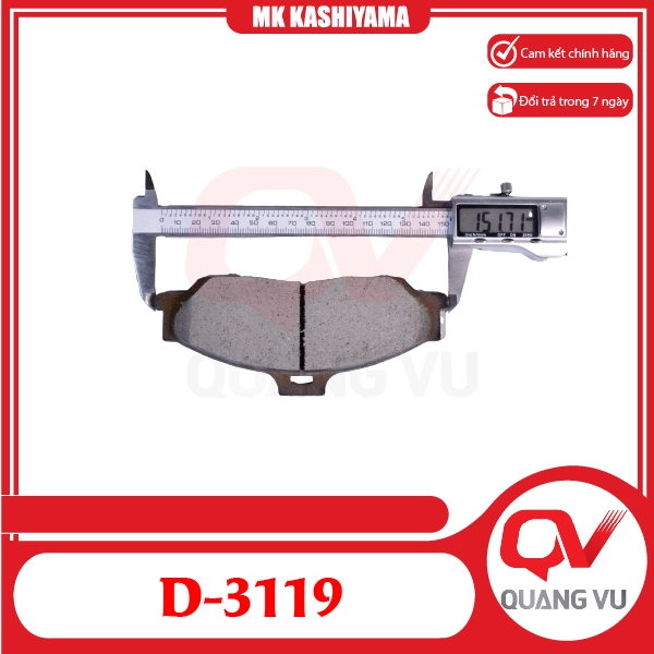 Bố thắng trước Ford Ranger MK Kashiyama D-3119 - 02