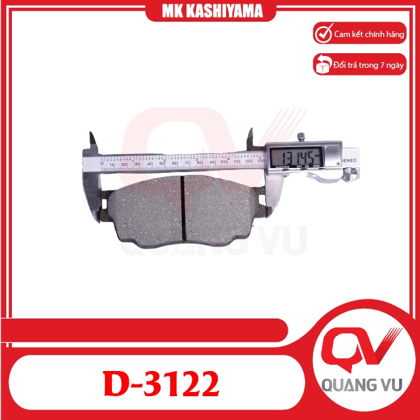 Bố thắng trước Mazda 6 MK Kashiyama D-3122 chính hãng - 02