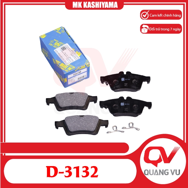 Bố thắng sau Mazda 3 Ford Focus MK Kashiyama D-3132 - 01