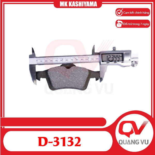 Bố thắng sau Mazda 3 Ford Focus MK Kashiyama D-3132 - 02