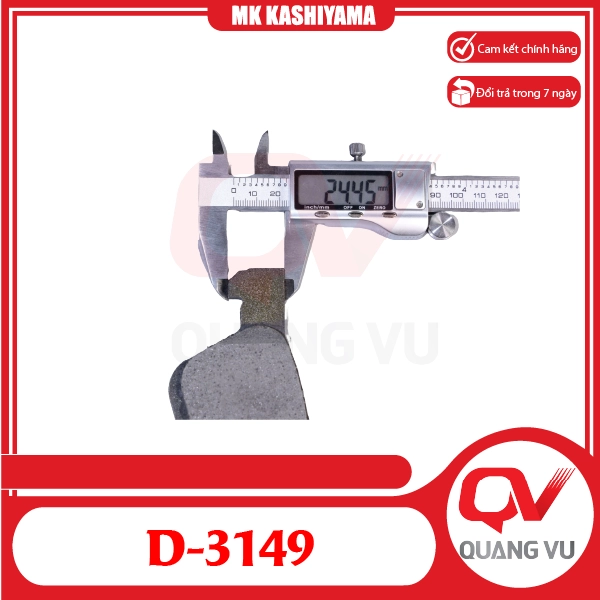Bố thắng trước Ford Escape 2.3 MK Kashiyama D-3149 - 02
