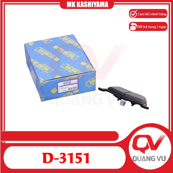 Bố thắng sau Ford Escape 2.3 MK Kashiyama D-3151 chính hãng - 01