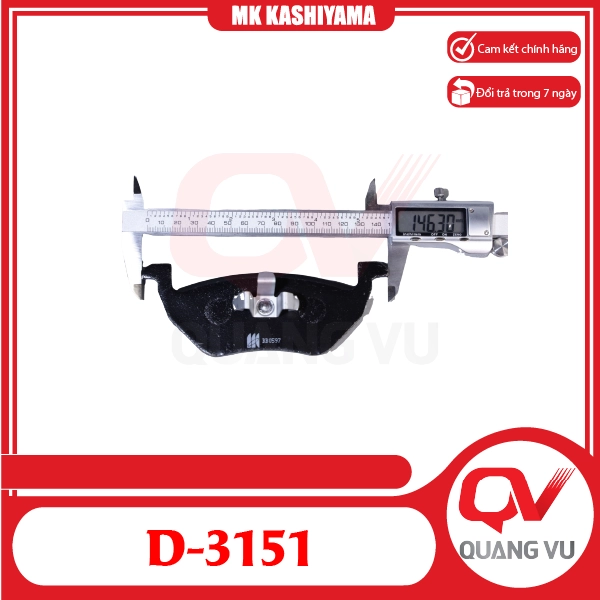 Bố thắng sau Ford Escape 2.3 MK Kashiyama D-3151 chính hãng - 02