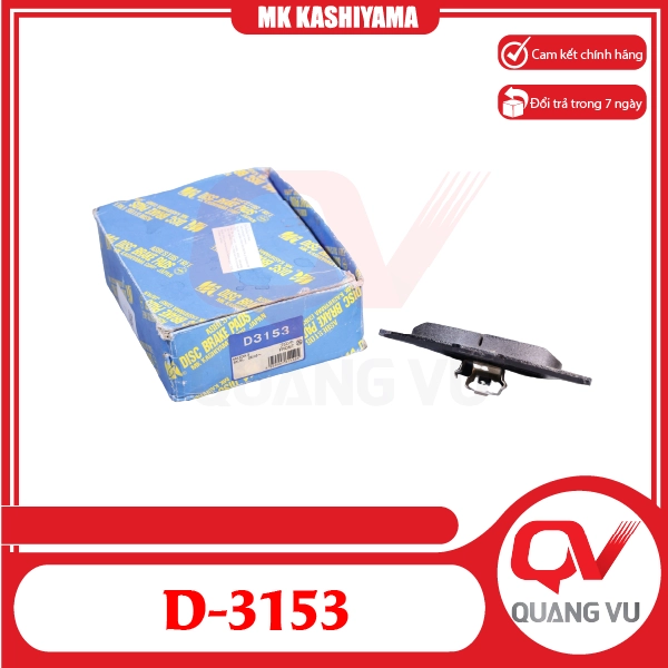 Bố thắng trước Audi A4 MK Kashiyama D-3153 chính hãng - 01