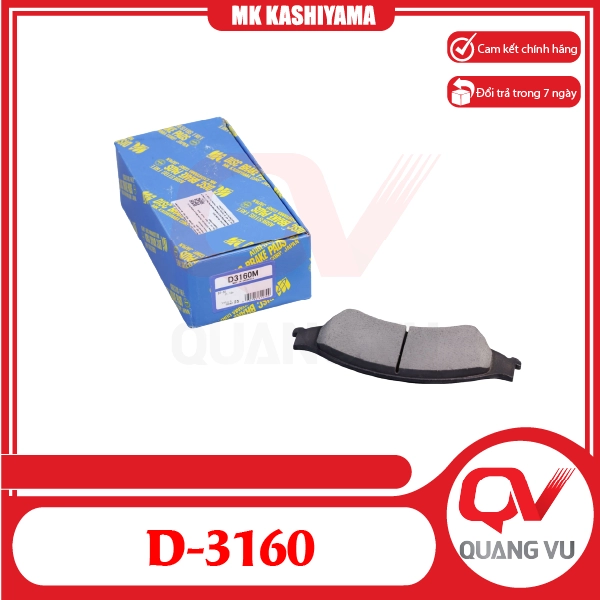 Bố thắng trước MK Kashiyama D-3160 Mazda BT50 Ford Ranger - 01