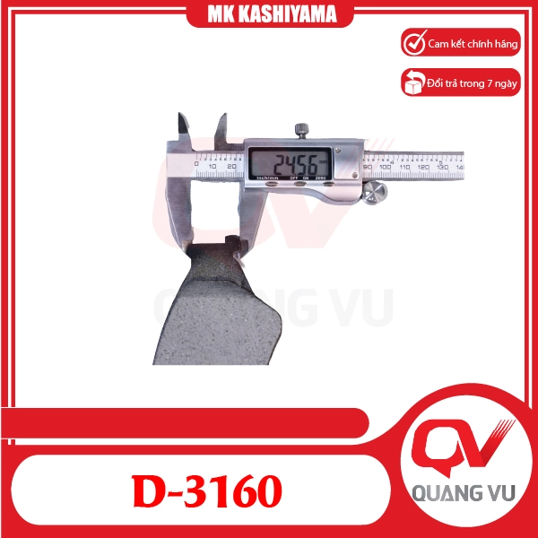 Bố thắng trước MK Kashiyama D-3160 Mazda BT50 Ford Ranger - 02