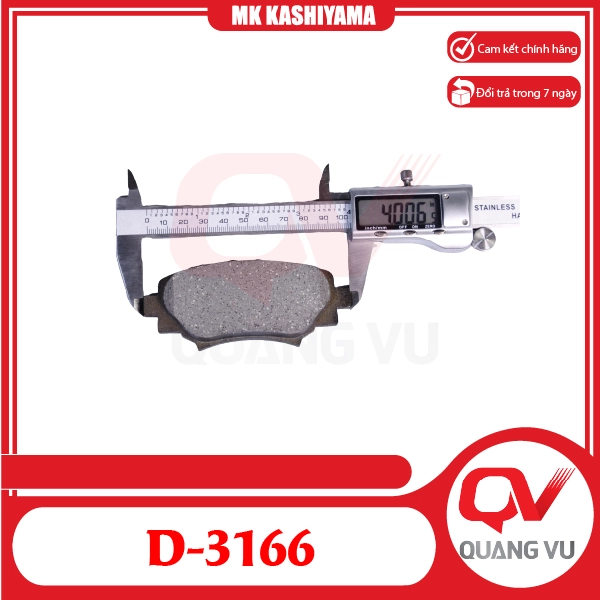 Bố thắng sau Mazda 3 MK Kashiyama D-3166 chất lượng cao - 02