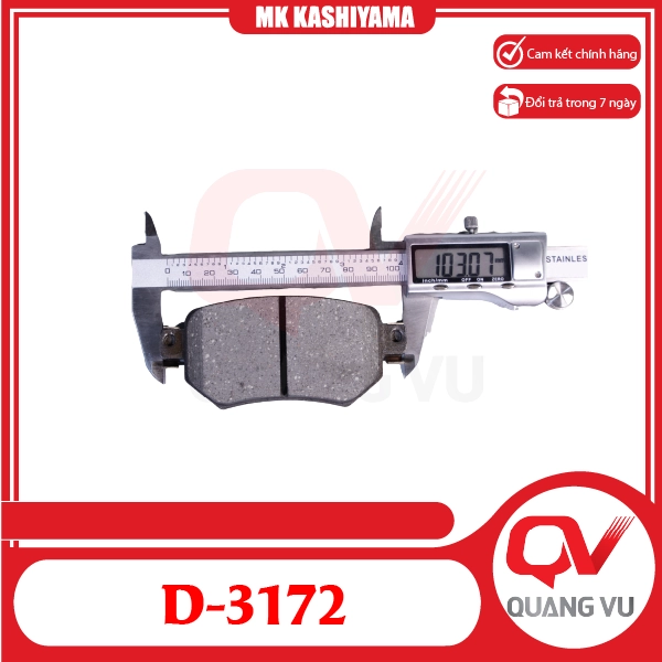 Bố thắng sau Mazda 6 MK Kashiyama D-3172 chính hãng - 02