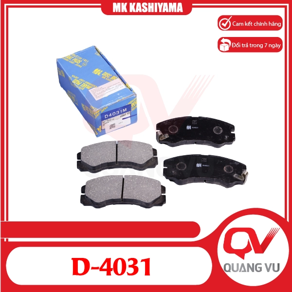 Bố thắng trước Isuzu Trooper MK Kashiyama D-4031 - 01