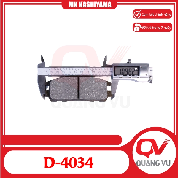 Bố thắng sau Isuzu Trooper MK Kashiyama D-4034 - 02