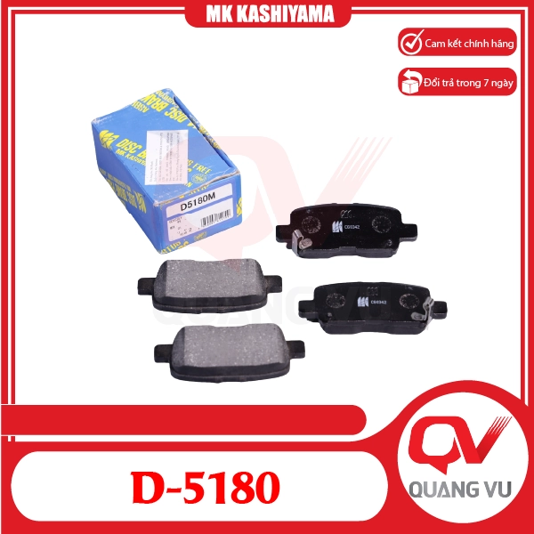 Bố thắng sau Acura MDX 2000-2005 MK Kashiyama D-5180 - 01