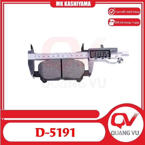 Bố thắng sau MK Kashiyama D-5191 Acura MDX Isuzu MUX - 02
