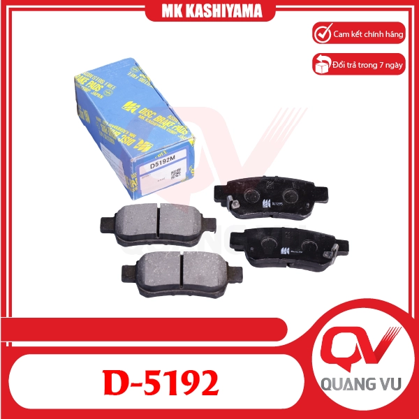 Bố thắng sau Honda Odyssey MK Kashiyama D-5192 - 01