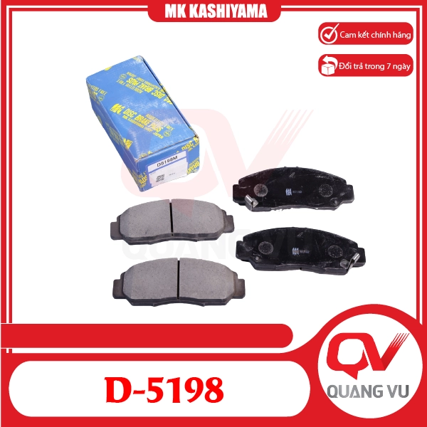 Bố thắng trước Honda Civic MK Kashiyama D-5198 chính hãng - 01