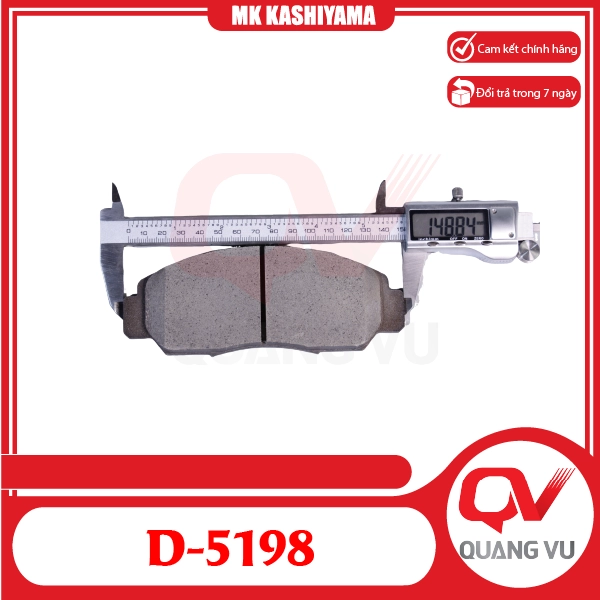 Bố thắng trước Honda Civic MK Kashiyama D-5198 chính hãng - 02