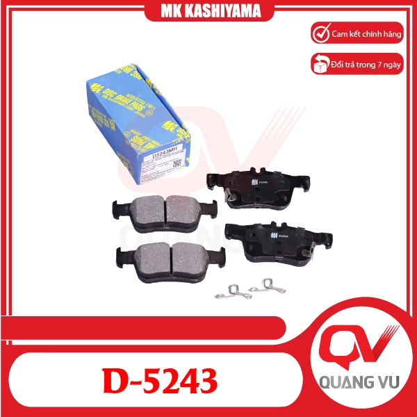 Bố thắng sau Honda Civic MK Kashiyama D-5243 chính hãng - 01